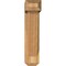 Ekena Millwork Traditional Craftsman Rough Sawn Bracket w/ Offset Brace, Western Red Cedar, 6"W x 18"D x 26"H BKT0604X18X26TRA04RWR - alternate 2